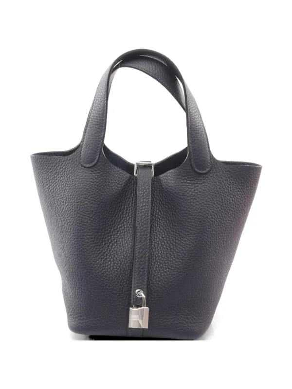 Hermès Pre-owned 2025 Picotin Lock PM Handbag in Blue