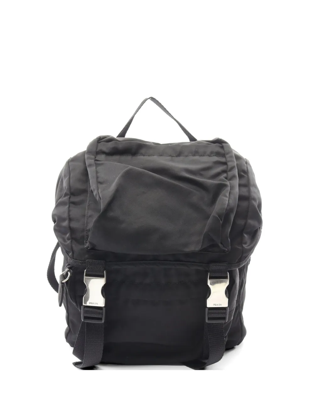 Prada Pre-Owned 2000s buckle-fastening backpack - Nero