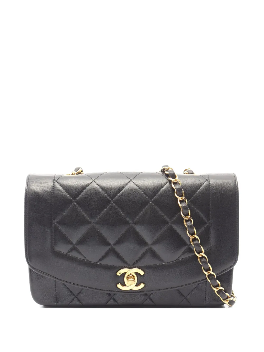 CHANEL Pre-Owned 1994-1996 Diana shoulder bag - Black