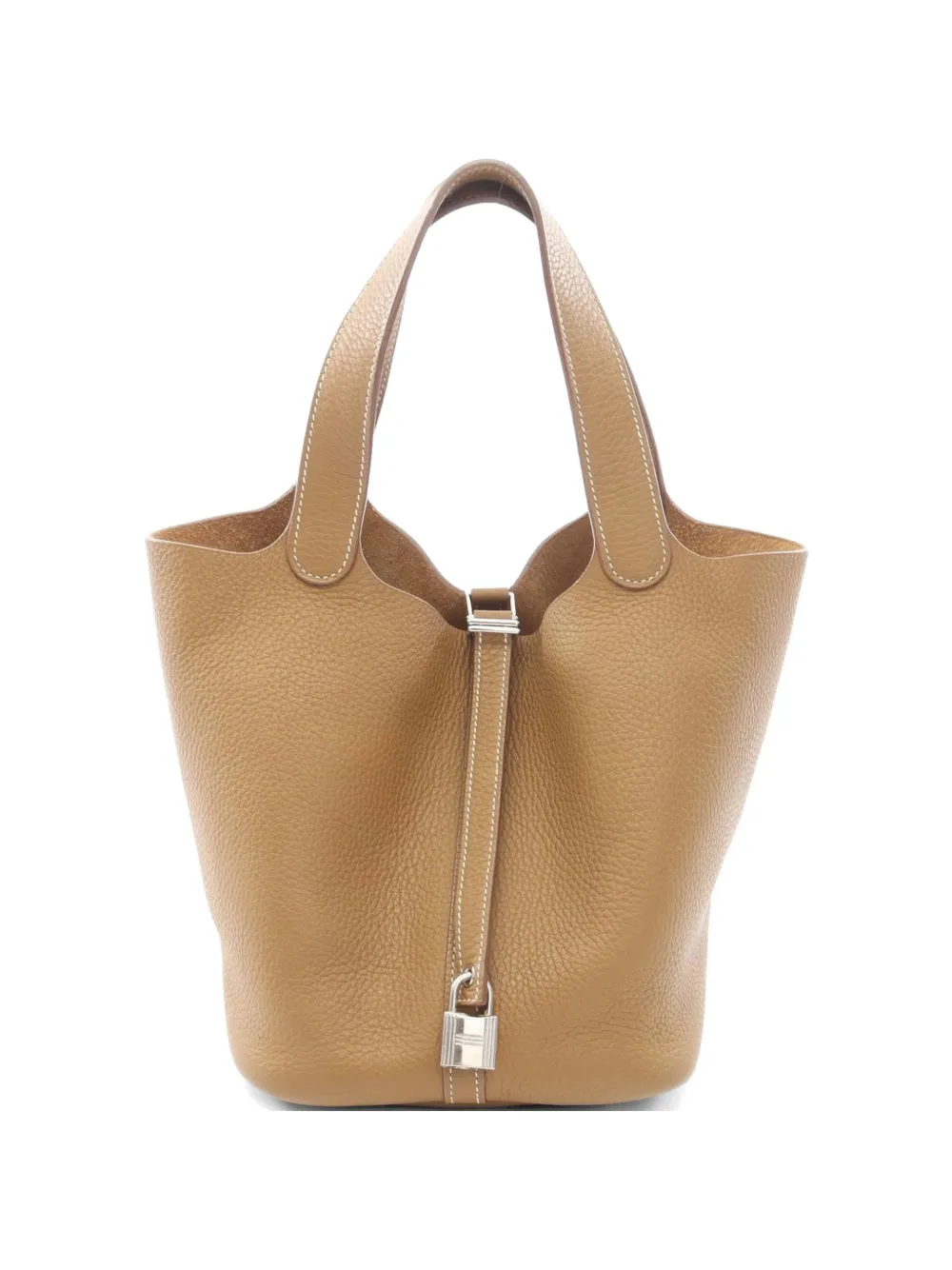 Hermès Pre-Owned 2013 MM Picotin Lock handbag - Brown