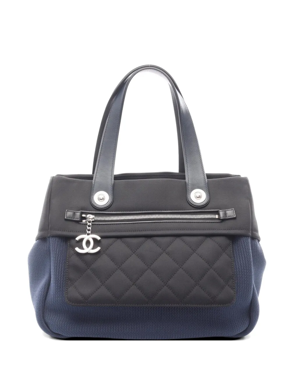 CHANEL Pre-Owned 2012-2013 Paris Biarritz handbag - Blu