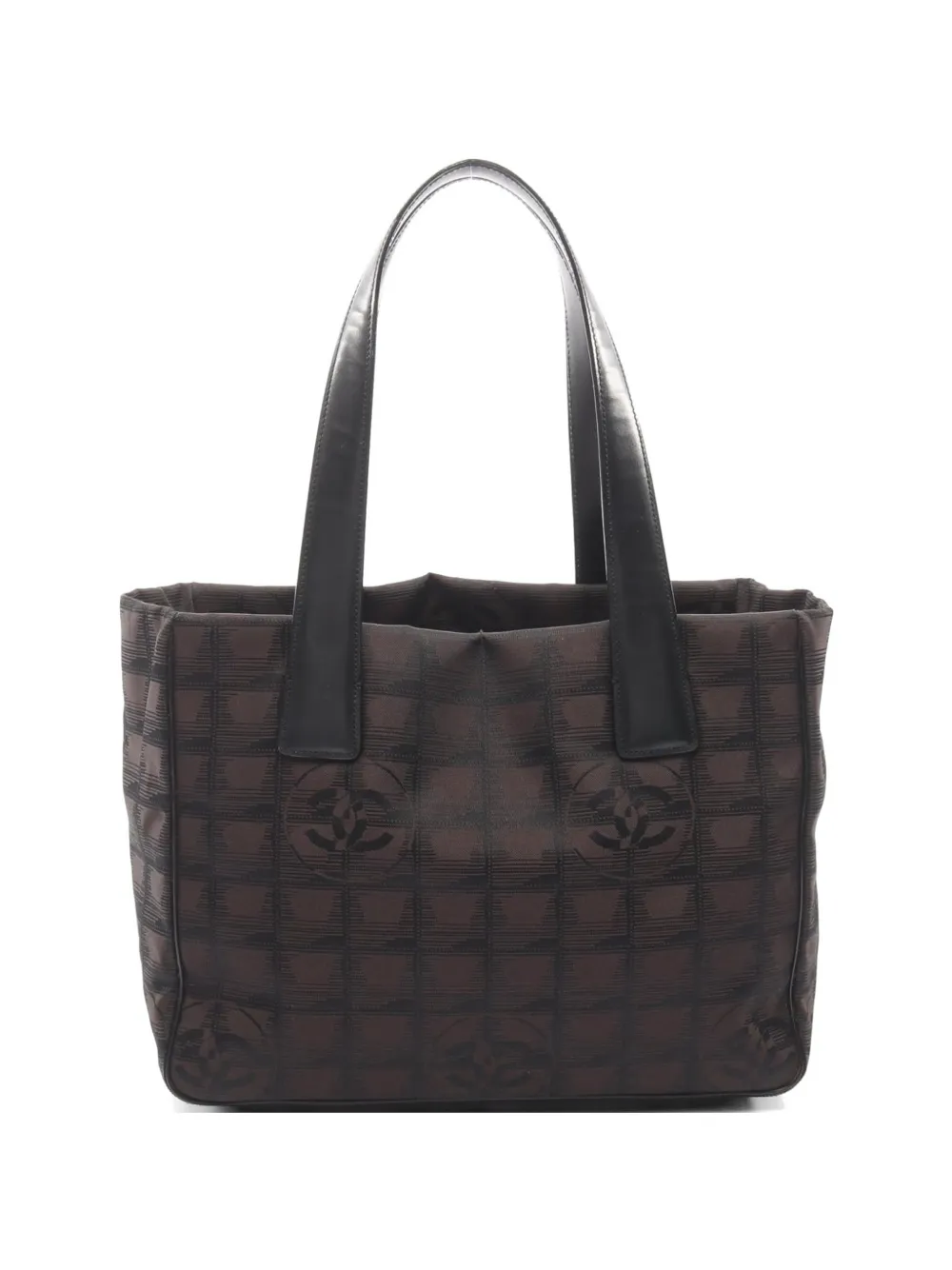 CHANEL Pre-Owned 2005 New Travel Line PM tote bag - Marrone