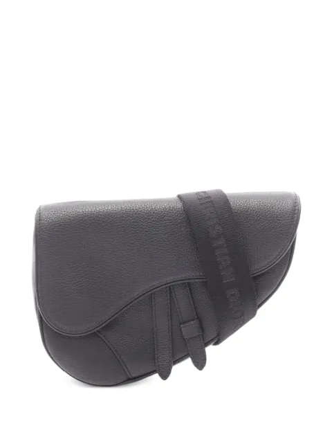 Christian Dior Pre-Owned 2020s Saddle leather shoulder bag