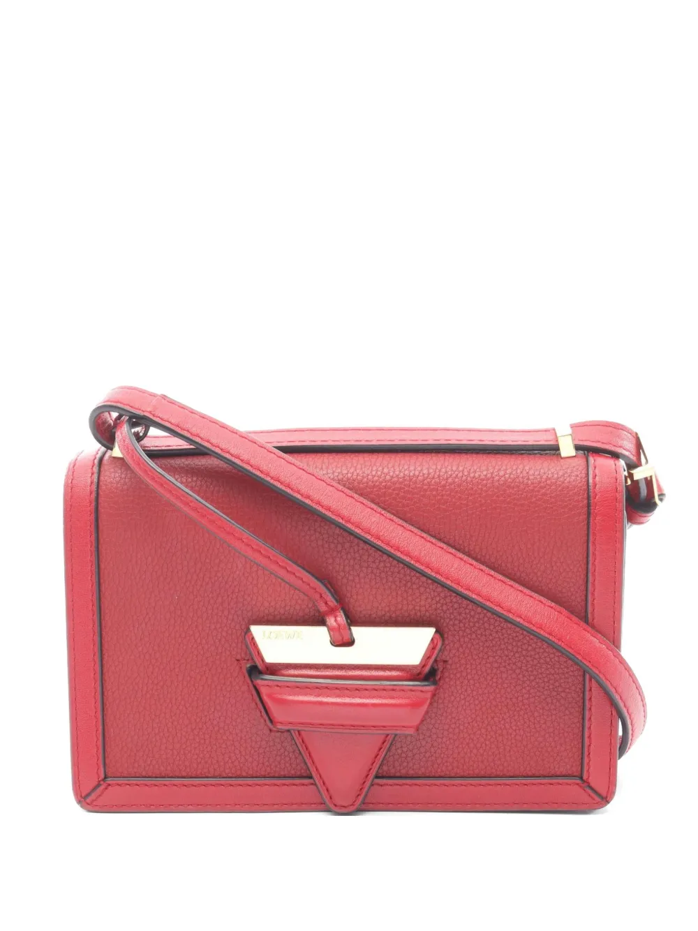 Loewe Pre-Owned 2000s Barcelona shoulder bag - Red