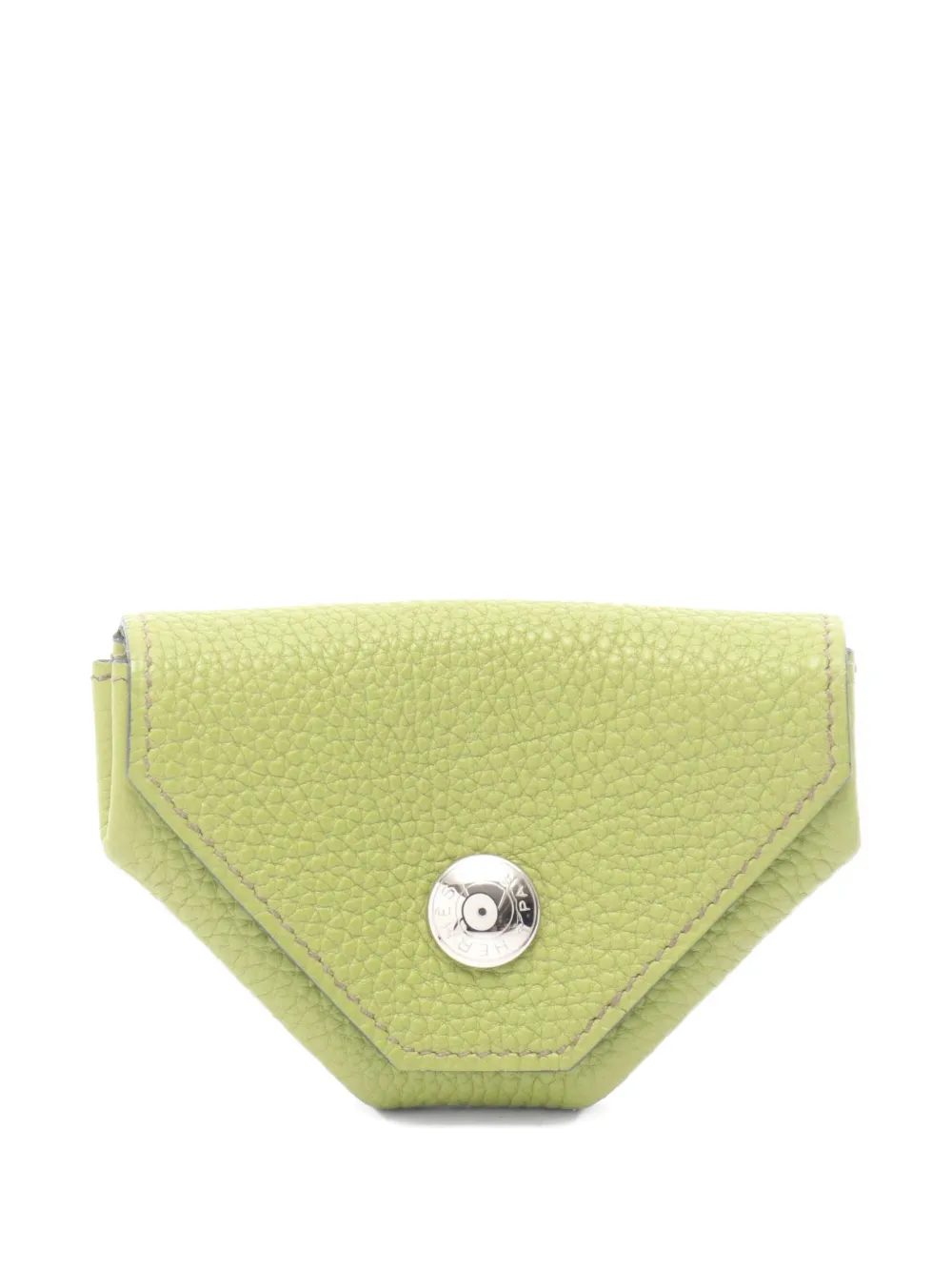 Hermès Pre-Owned 2006 Levain Quatre Togo coin purse - Verde
