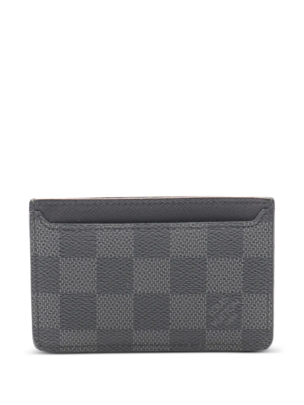Louis Vuitton Pre-Owned 2011 Neo Porto Damier Graphite cardholder - Schwarz
