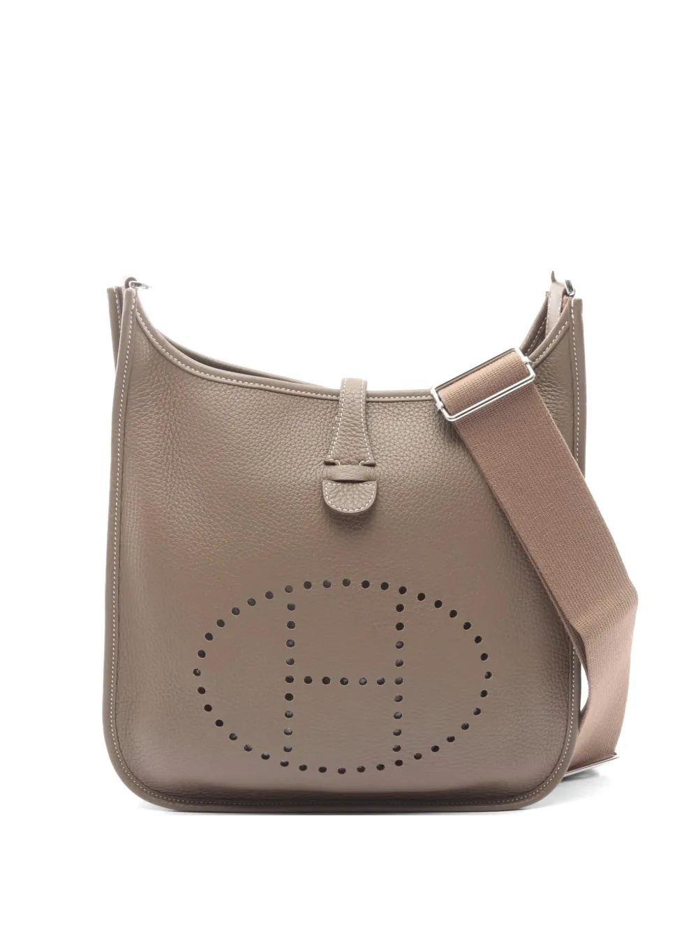 Hermès Pre-Owned PM Evelyn 3 Troyes shoulder bag - Grigio