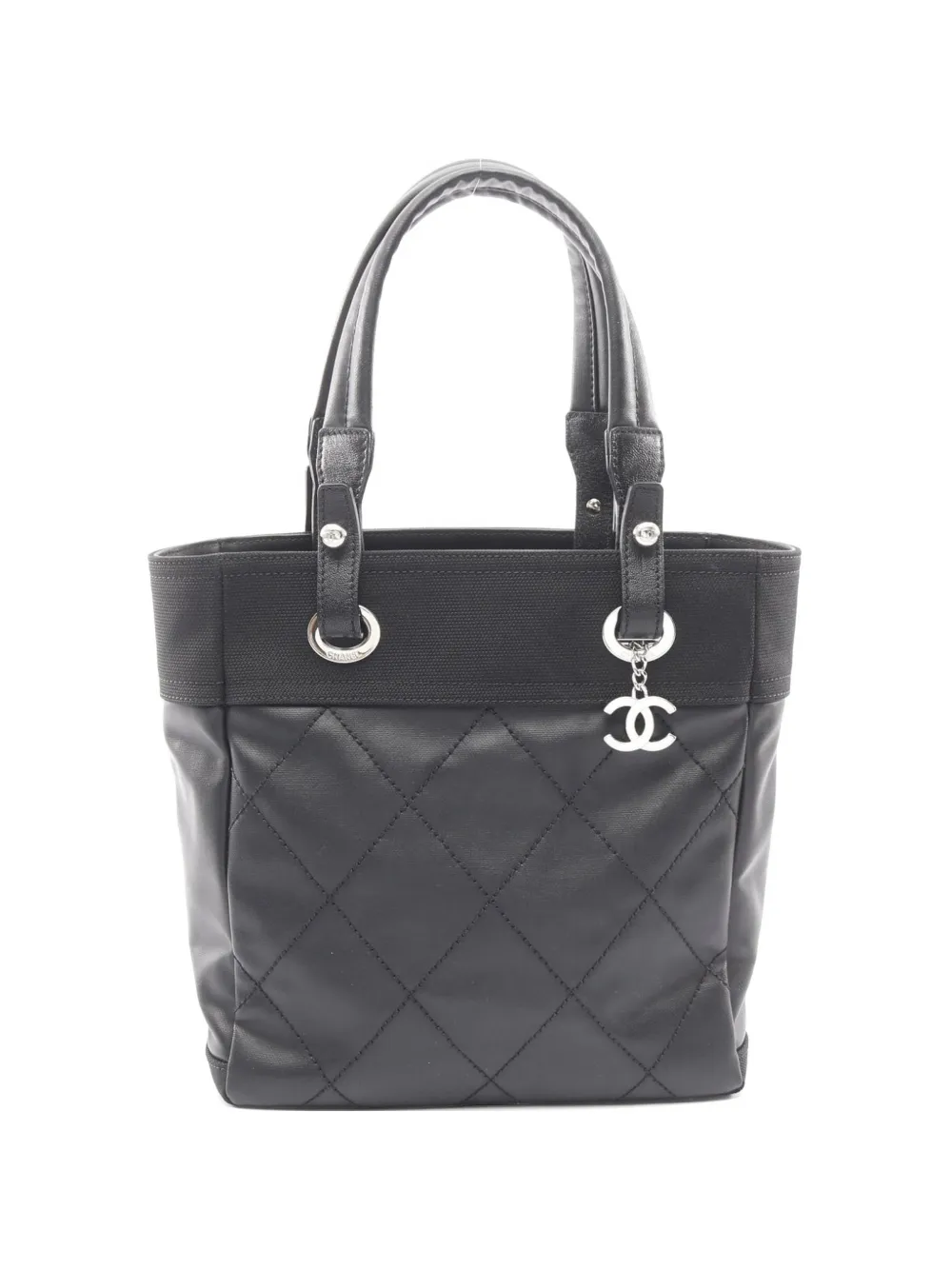 CHANEL Pre-Owned 2010-2011 Paris Biarritz tote bag - Black