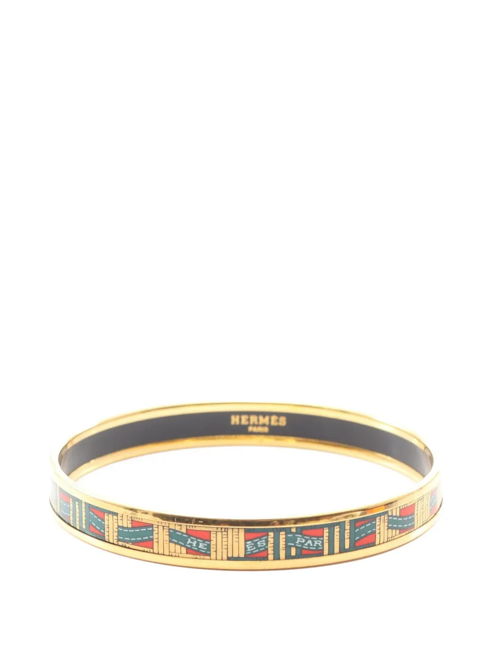Hermès Pre-Owned 2000s PM Cloisonne bangle - Oro