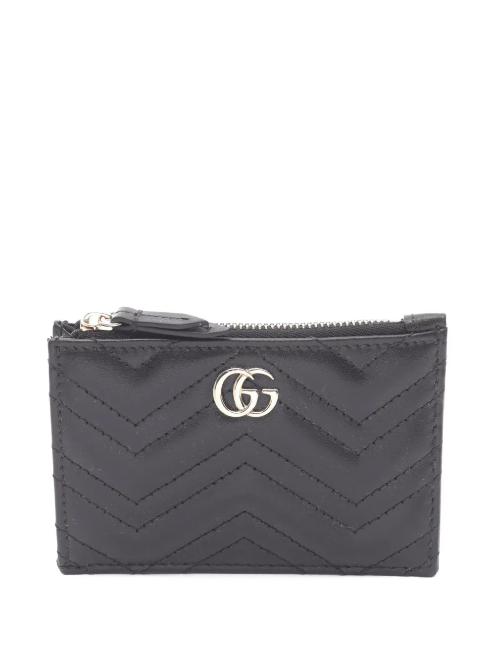 Gucci Pre-Owned GG Marmont card holder - Nero