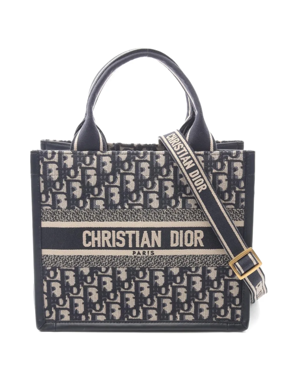 Christian Dior Pre-Owned Book Tote oblique tote bag - Blu
