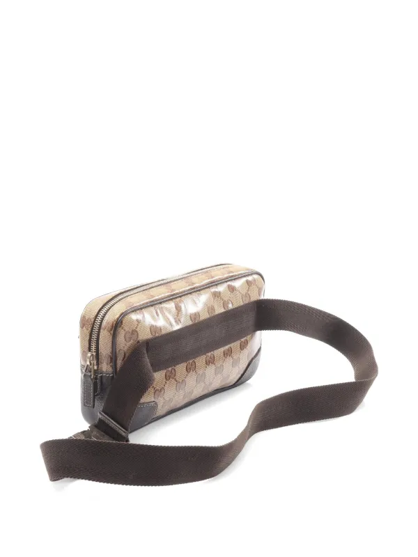 Gucci Pre-Owned GG クリスタル ショルダーバッグ | ブラウン