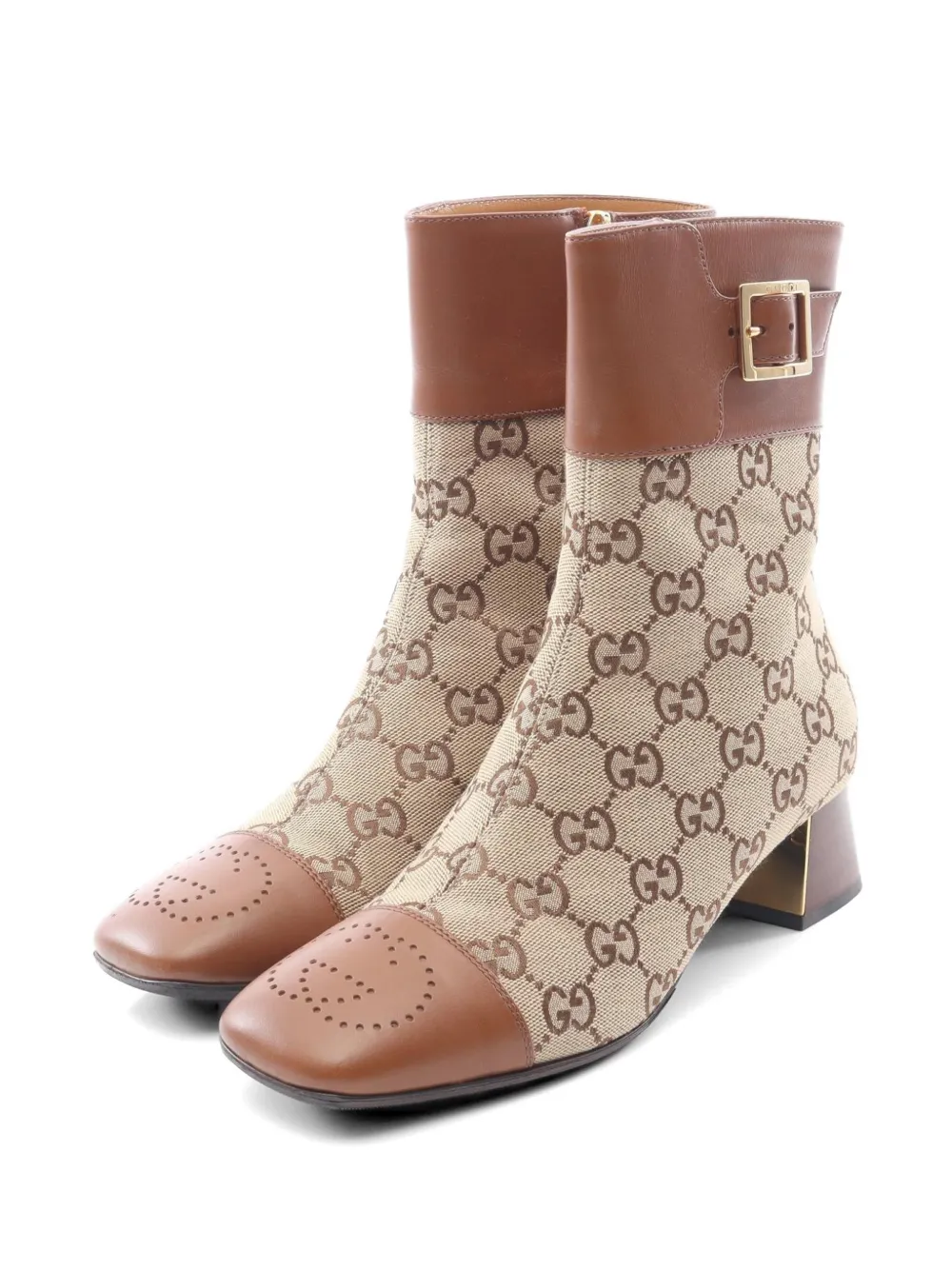 Gucci Pre-Owned 2000 Ellis ankle boots - Braun