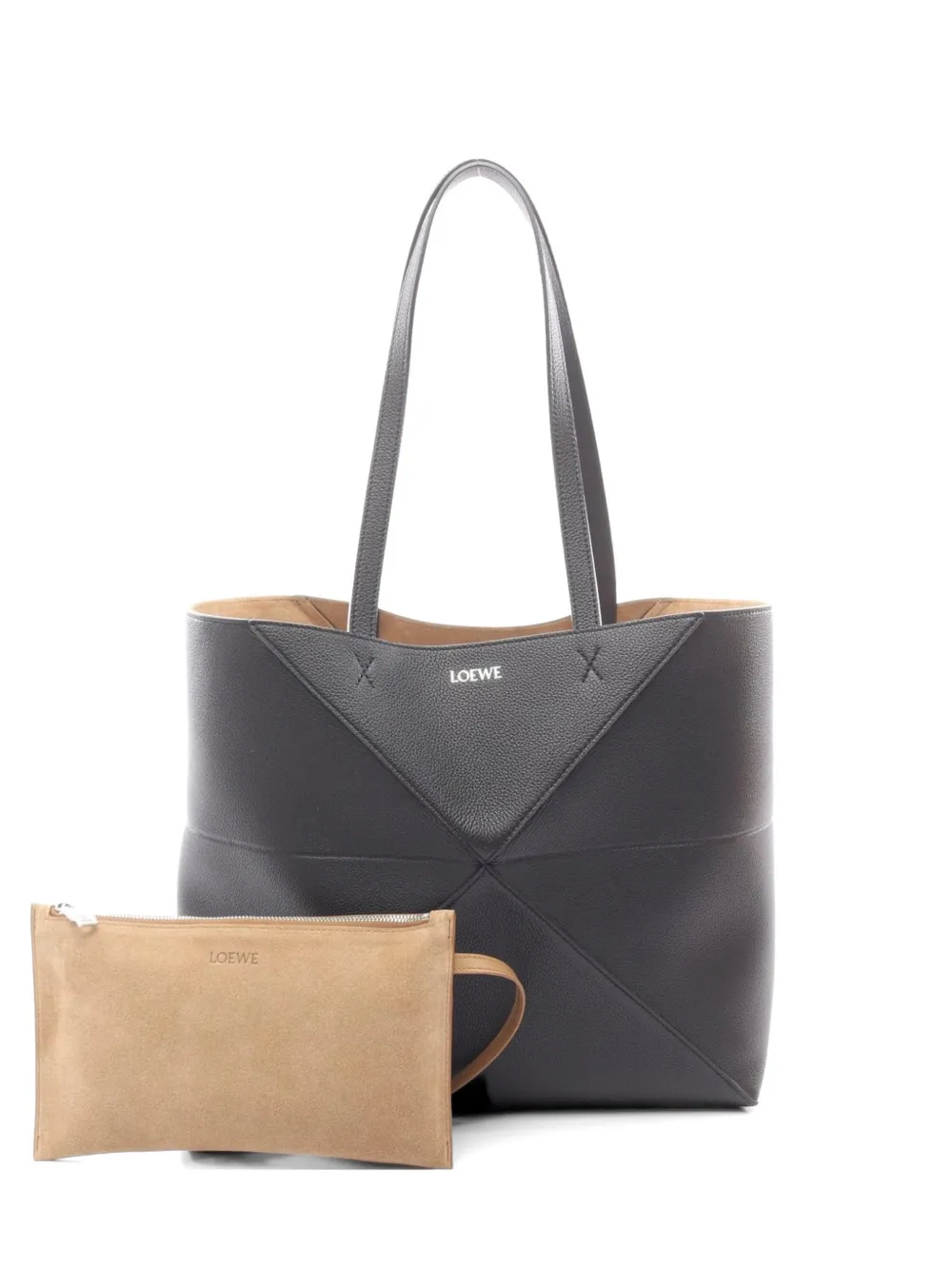 Loewe Pre-Owned 2020s medium Puzzle Fold tote bag - Nero