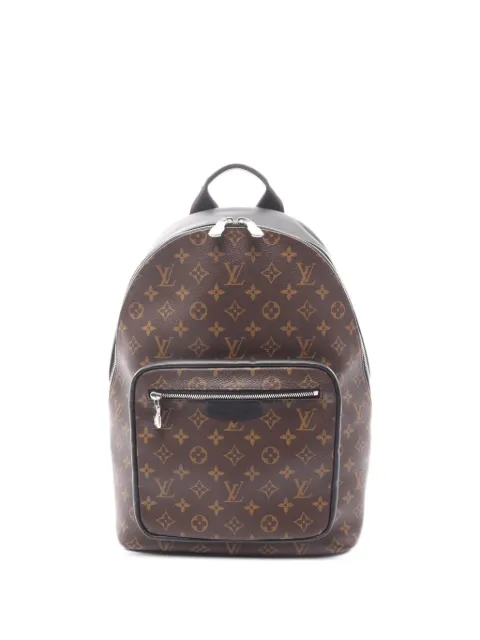 Louis Vuitton Pre-Owned sac à dos NV Josh monogrammé Macassar (années 2020)