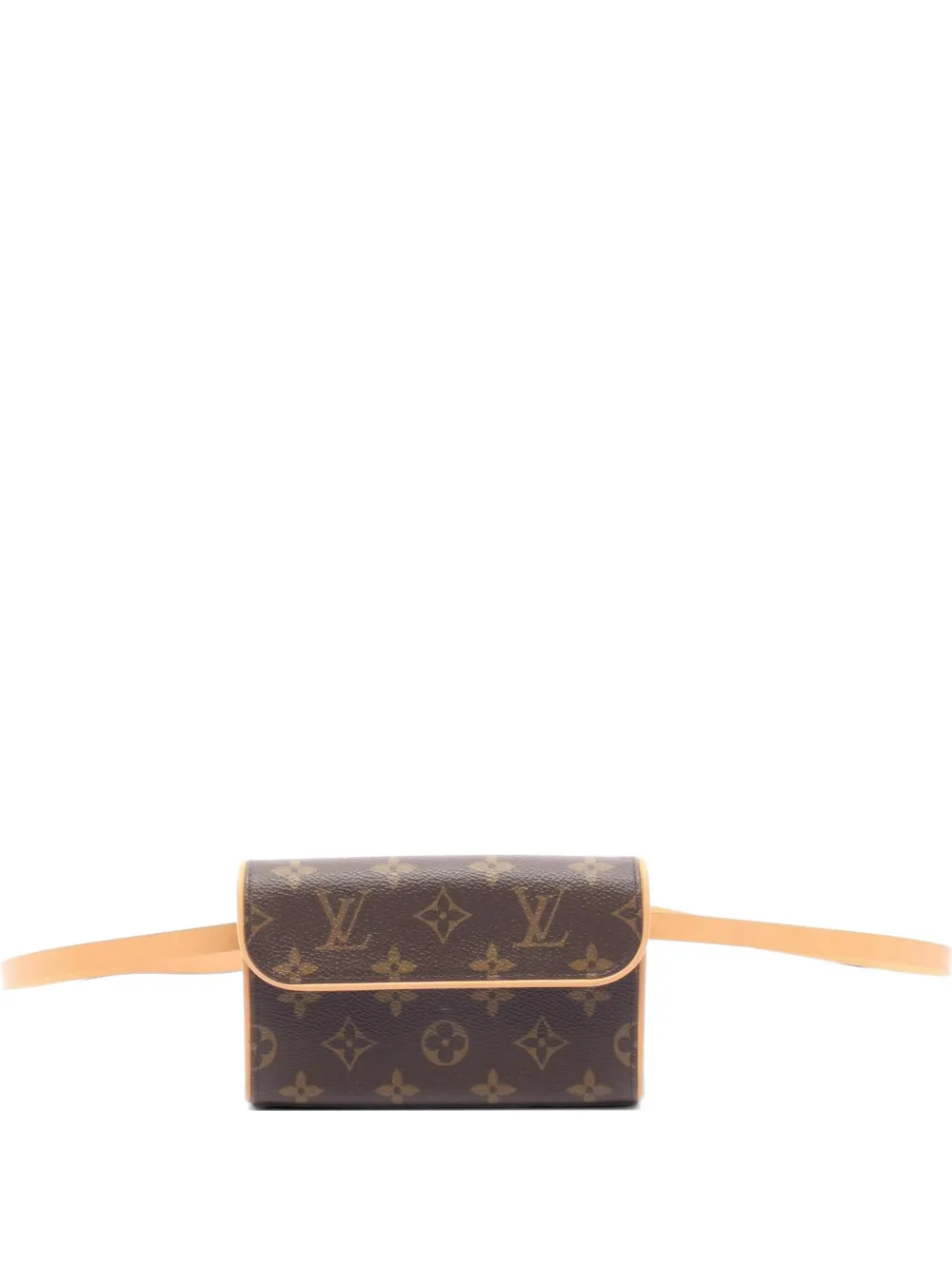 Louis Vuitton Pre-Owned 2001 Monogram Pochette Florentine belt bag - Marrone