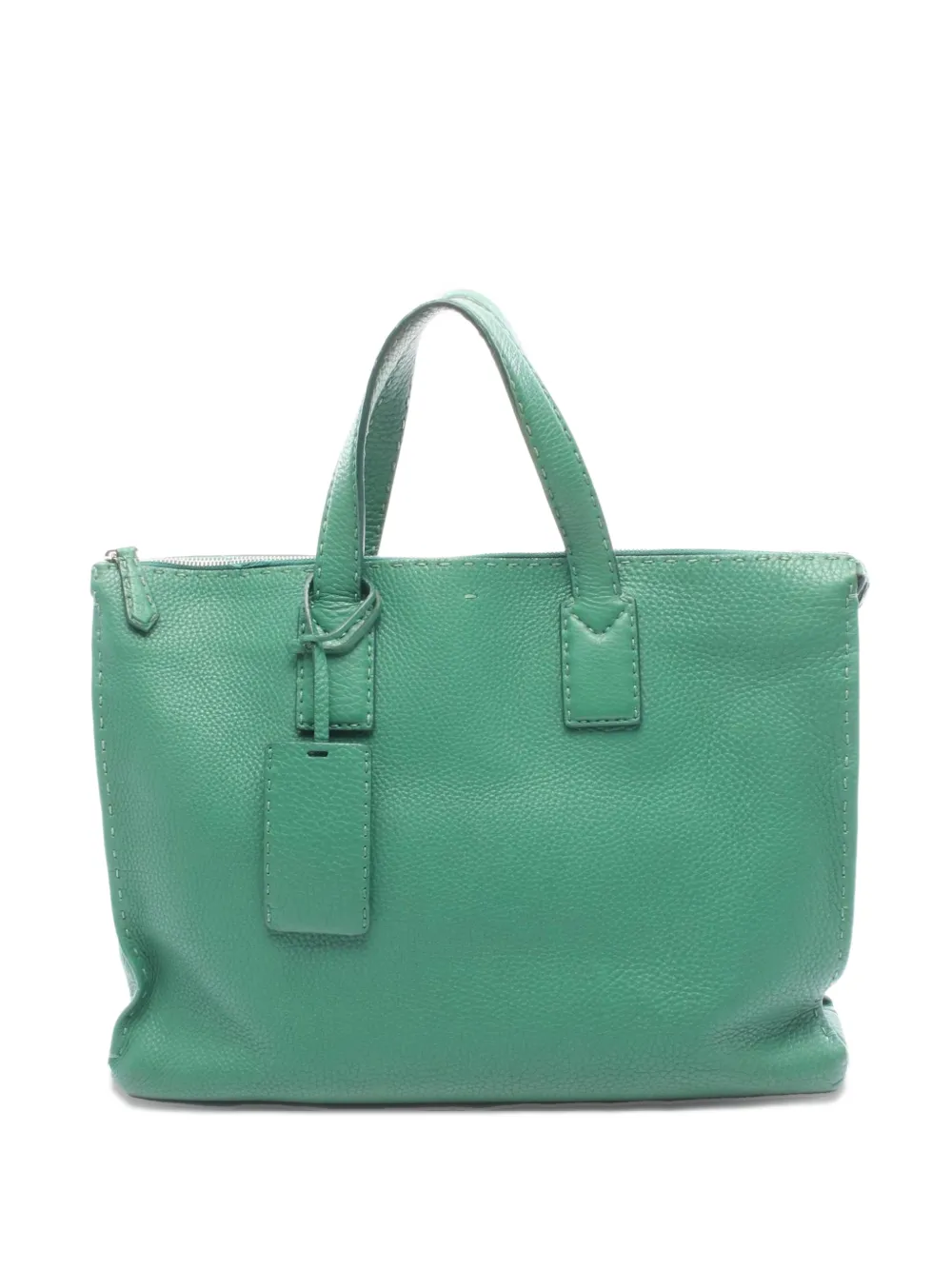 Fendi Pre-Owned 2000 Selleria Business briefcase - Verde
