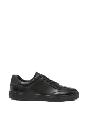 Rick Owens レザースニーカー | ブラック | FARFETCH JP