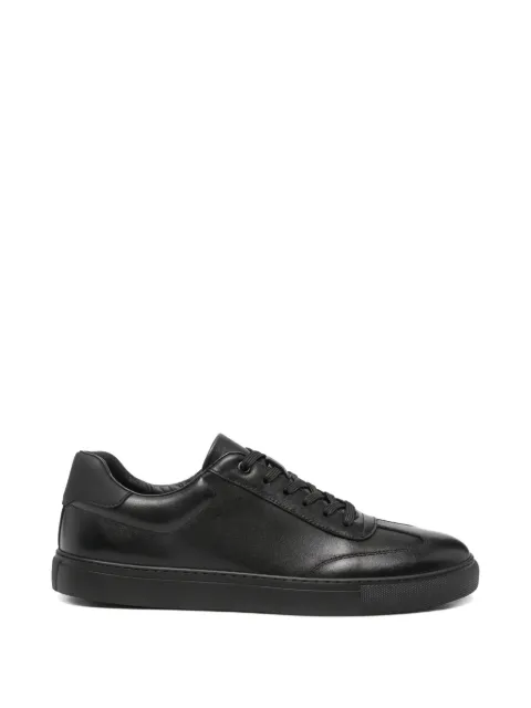 SERGIO MORETTI FIRENZE panelled leather sneakers