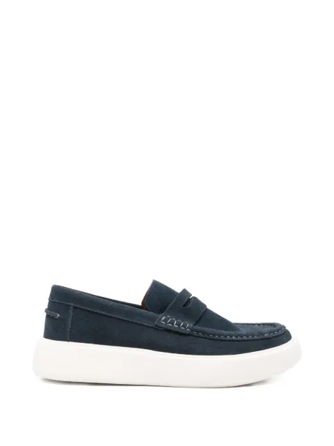 SERGIO MORETTI FIRENZE suede loafers