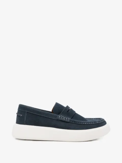 SERGIO MORETTI FIRENZE suede loafers