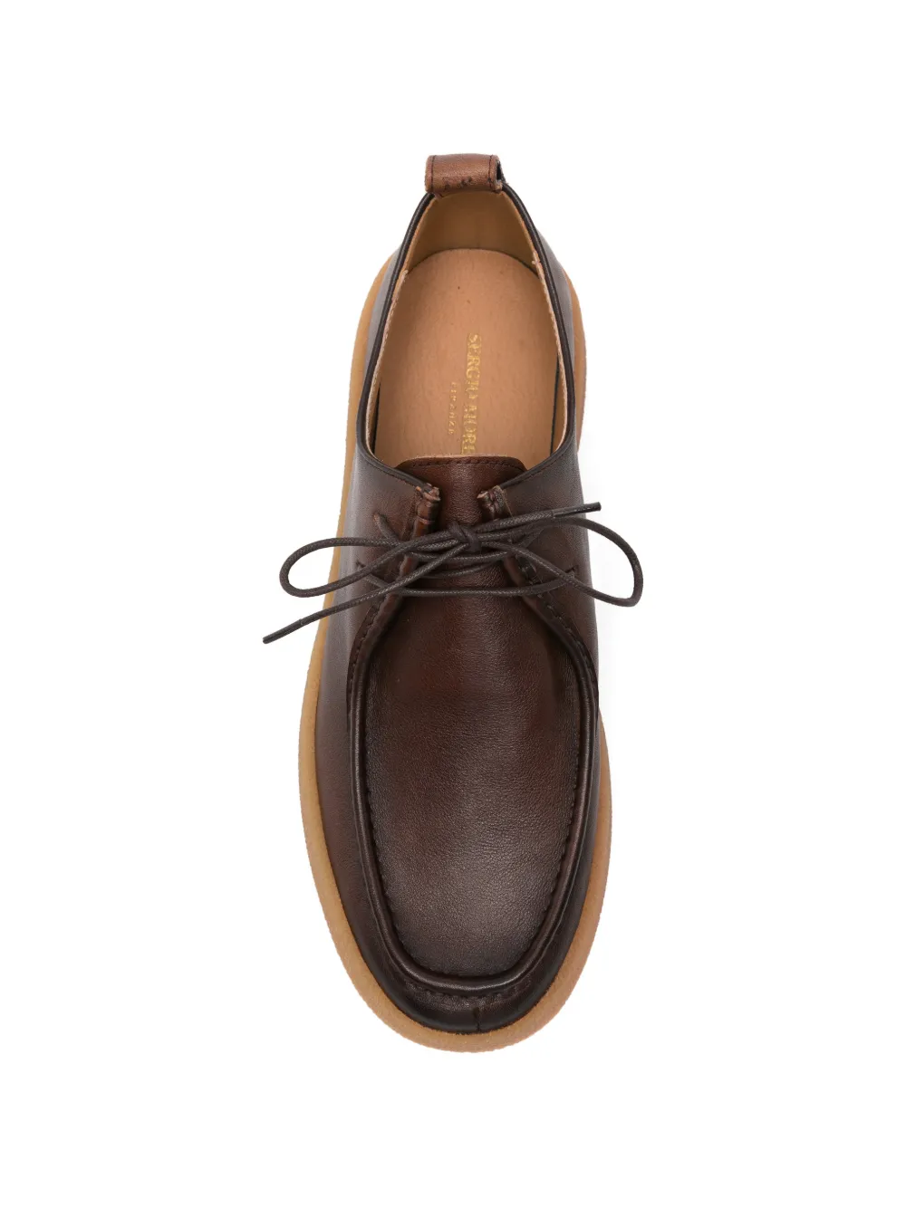 SERGIO MORETTI FIRENZE Derby veterschoenen Bruin
