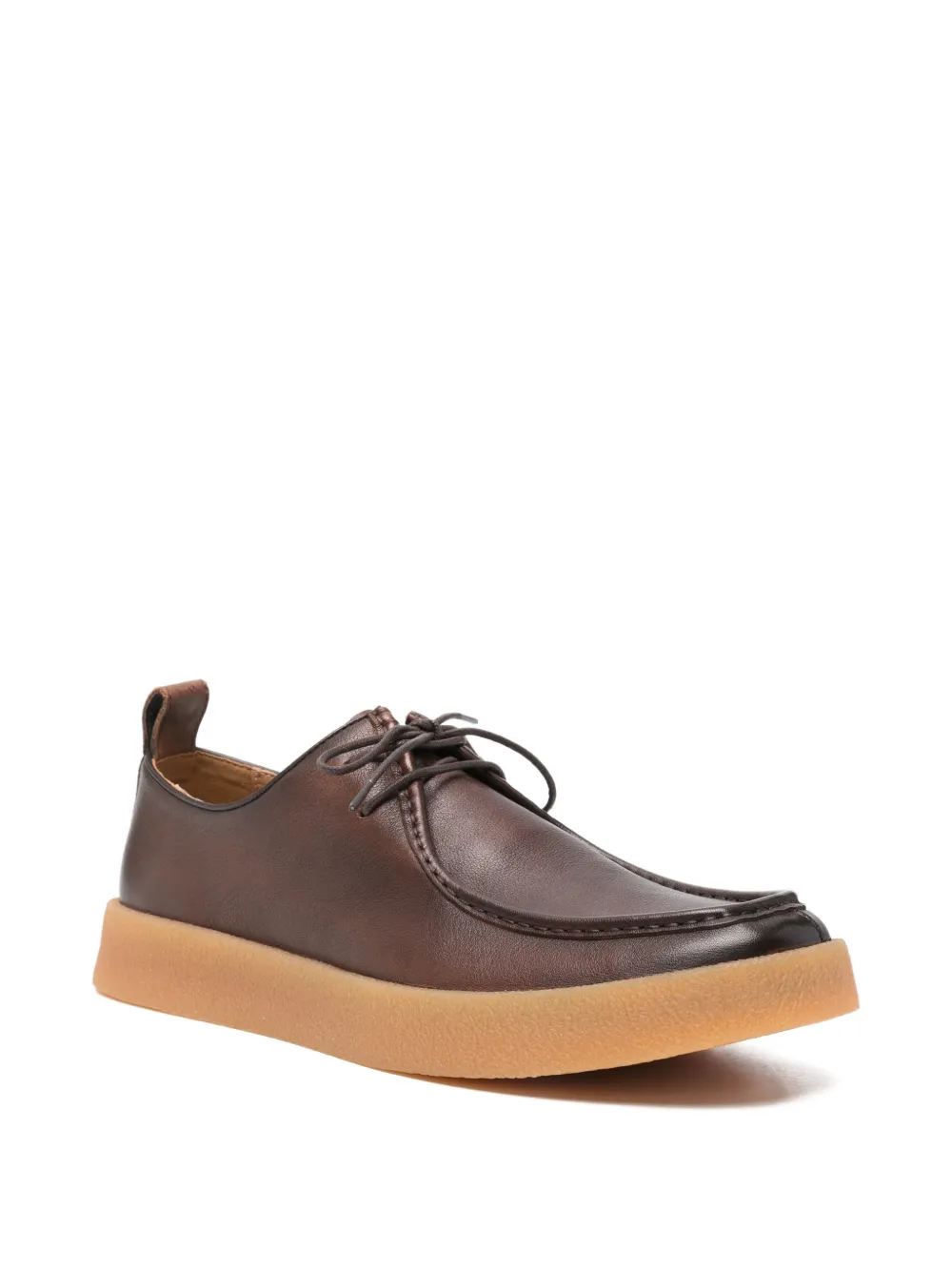 SERGIO MORETTI FIRENZE Derby veterschoenen Bruin