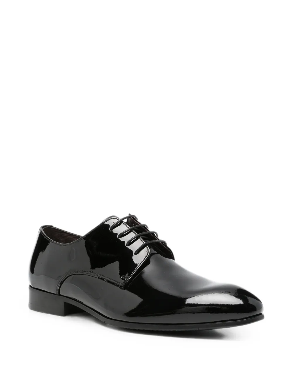 SERGIO MORETTI FIRENZE Lakleren schoenen Zwart