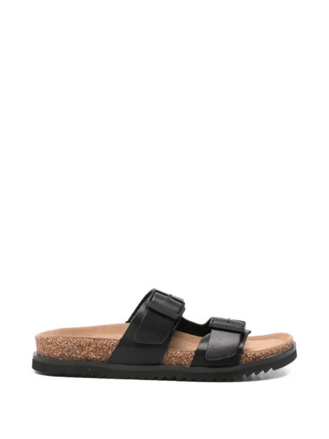 SERGIO MORETTI FIRENZE buckle-fastening leather sandals