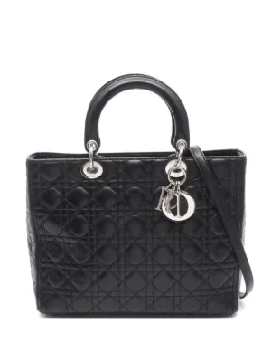 Christian Dior Pre-Owned レディ ディオール バッグ カナージュ