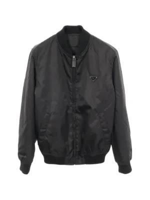 Prada Re-Nylon Shirt Jacket | Black | FARFETCH UK