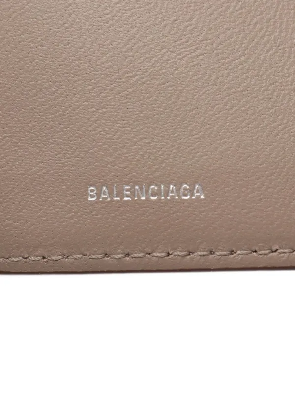 Balenciaga Pre-Owned 三つ折り財布 | ブラウン | FARFETCH JP