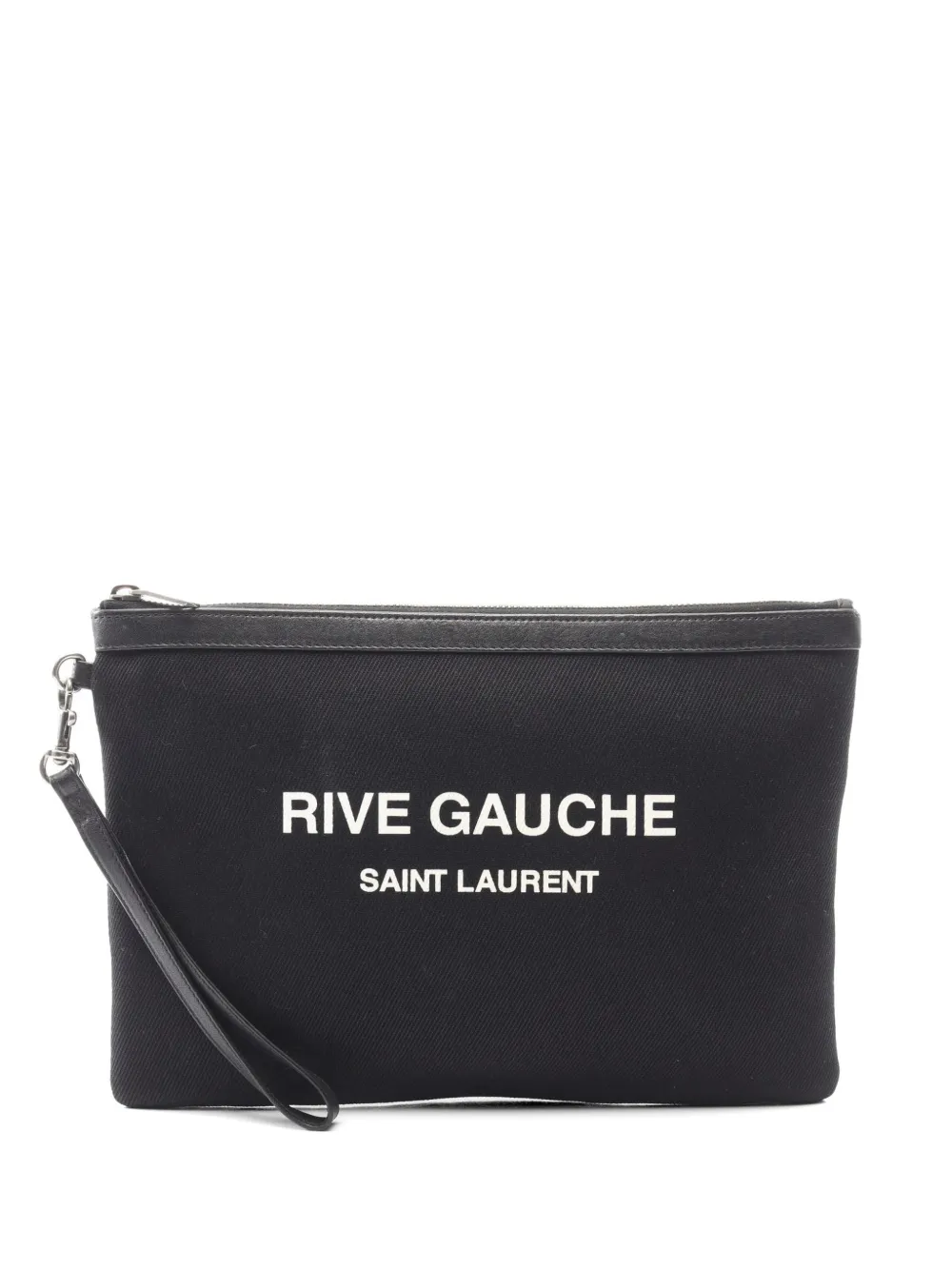 Saint Laurent Pre-Owned 2000s Rive Gauche clutch bag - Black