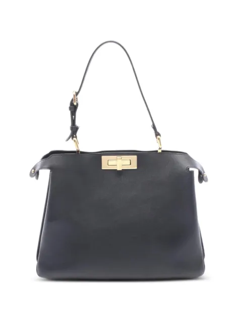 Fendi Pre-Owned Peekaboo leather handbag