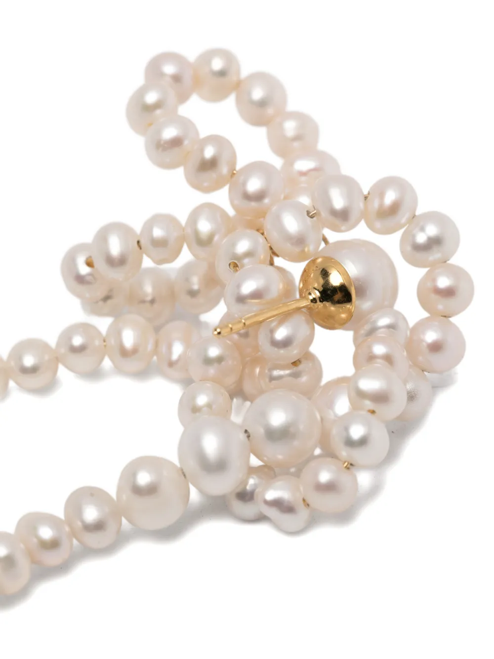 Completedworks Pearl-embellished Drop Earrings in Gold, view 3