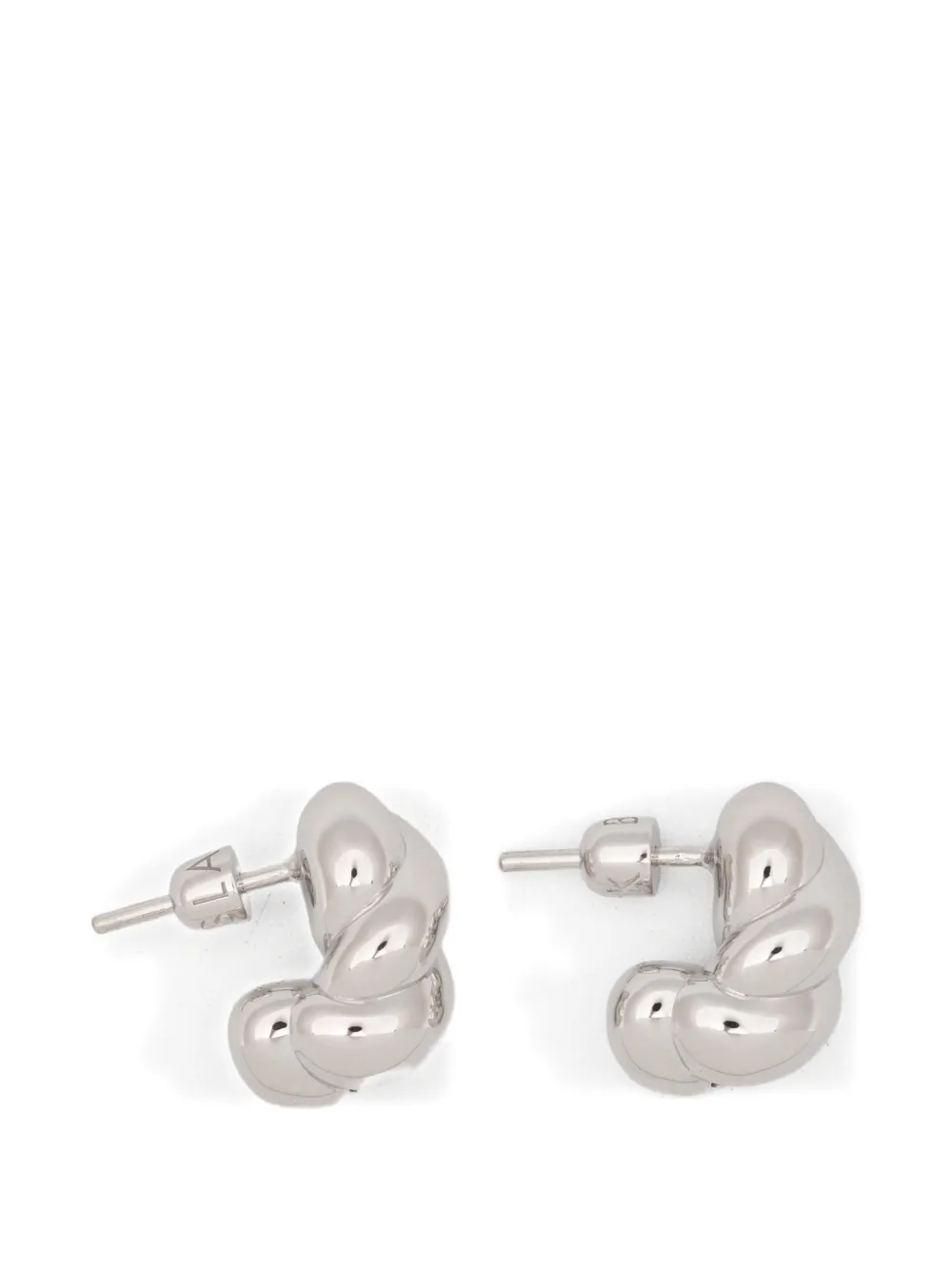 Maria Black Robe small twisted earrings - Argento