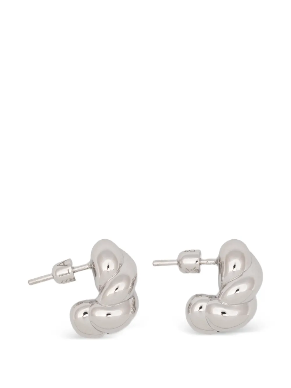 Maria Black Robe small twisted earrings - Argento