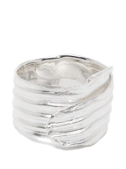 Completedworks textured wrap-design ring