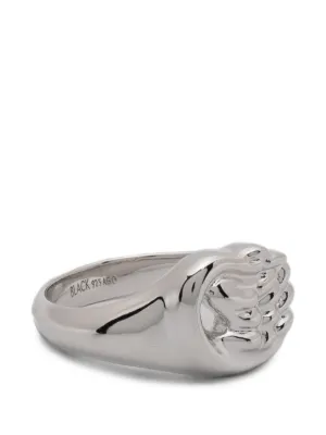 OUR LEGACY Cranium Chunky Ring | Silver | FARFETCH ID