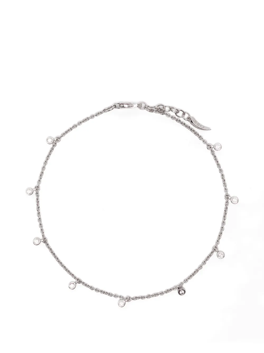 Missoma Interstellar crystal-embellished bracelet - Argento