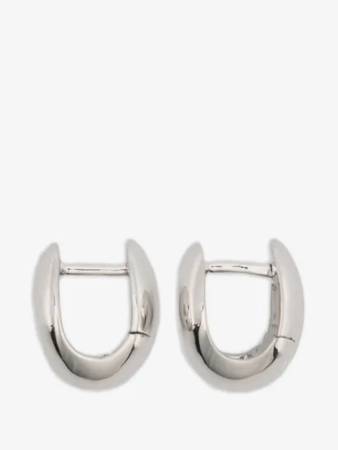 Maria Black Finney domed huggie earrings