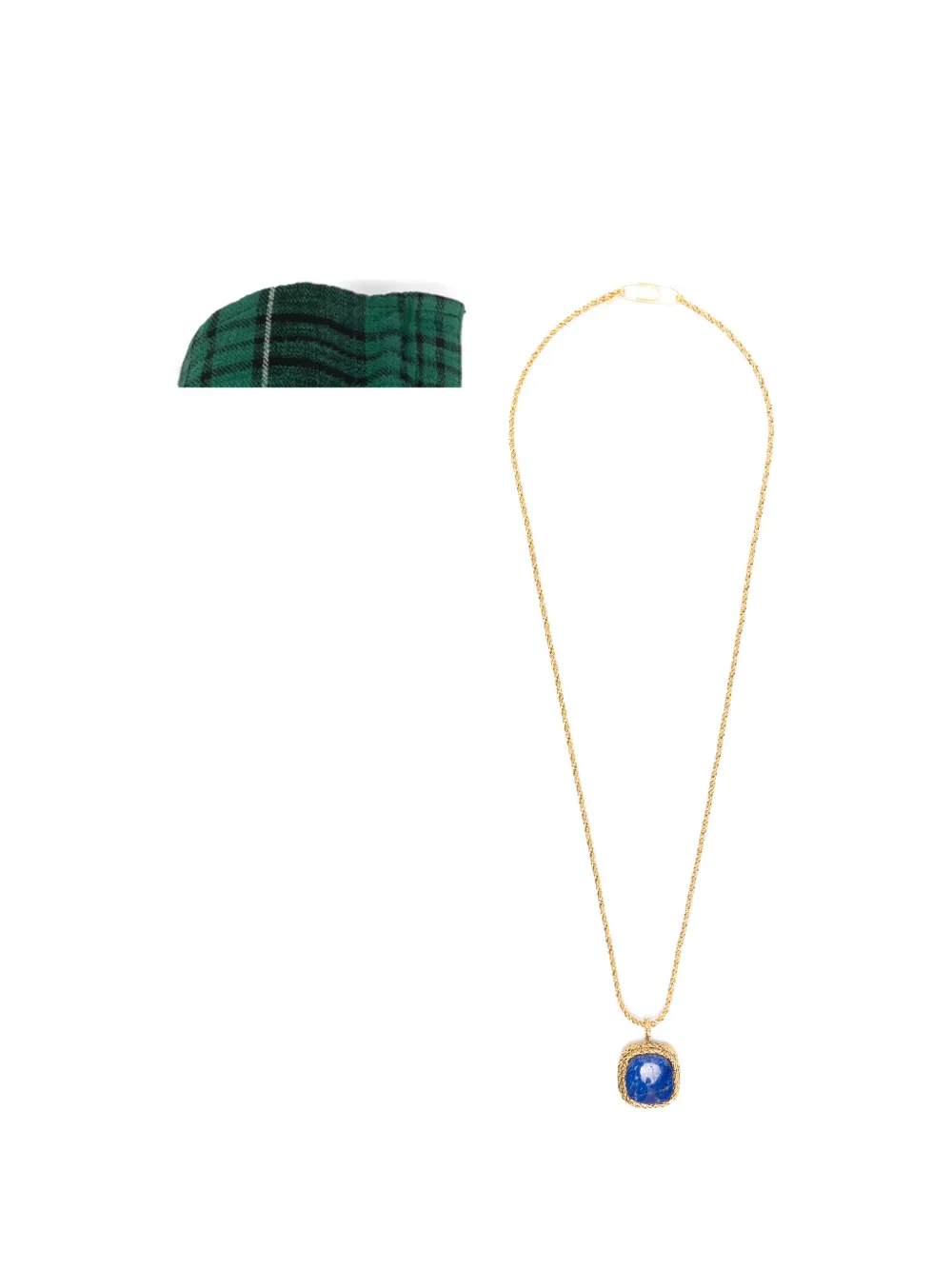 Aurelie Bidermann Miki lapis lazuli necklace - Oro