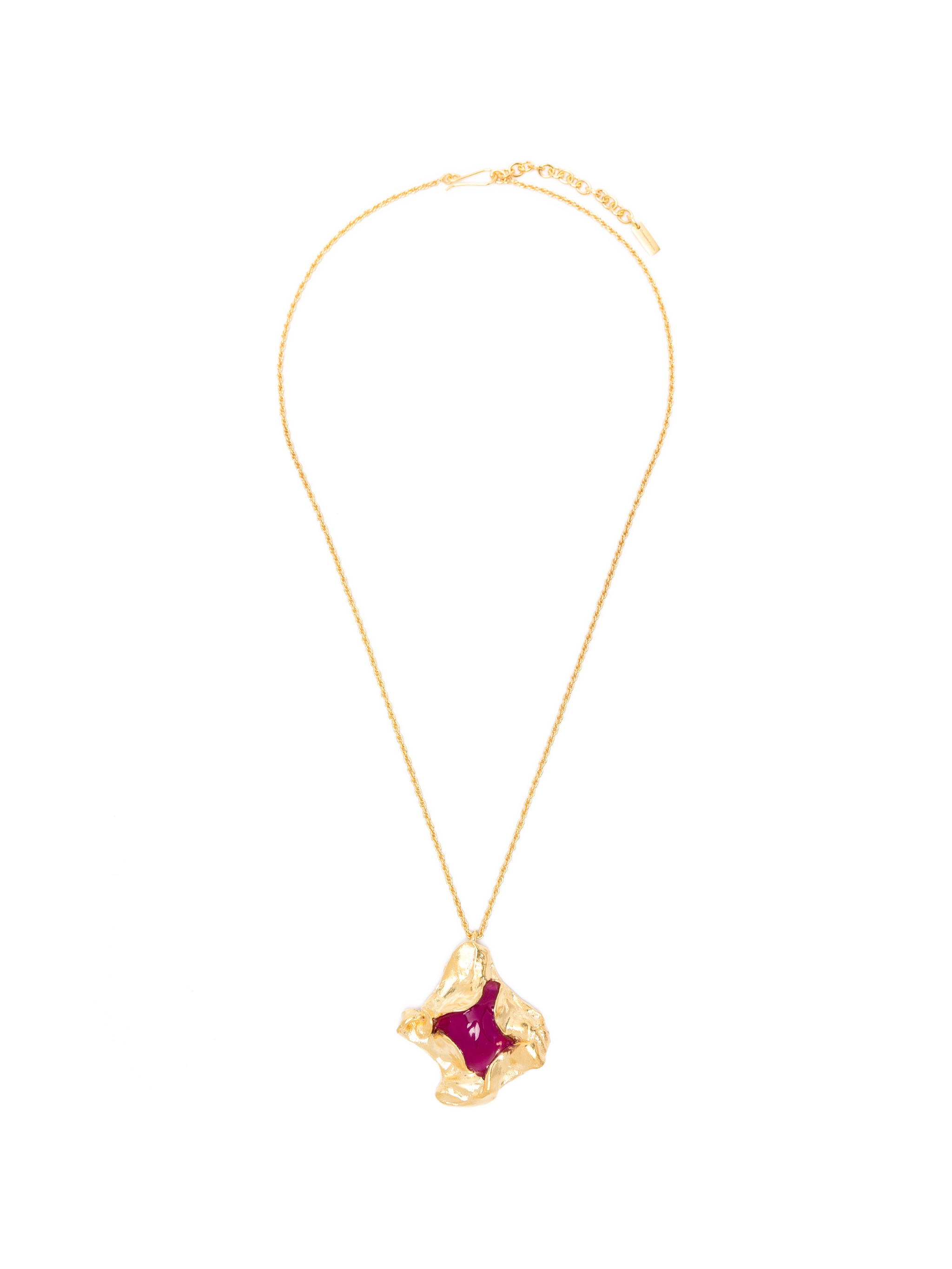 resin-pendant necklace - Image 1
