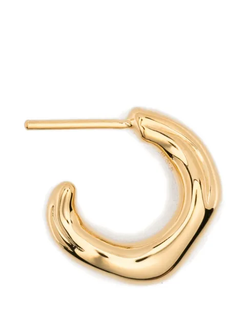 Maria Black Anil wavy hoop earrings