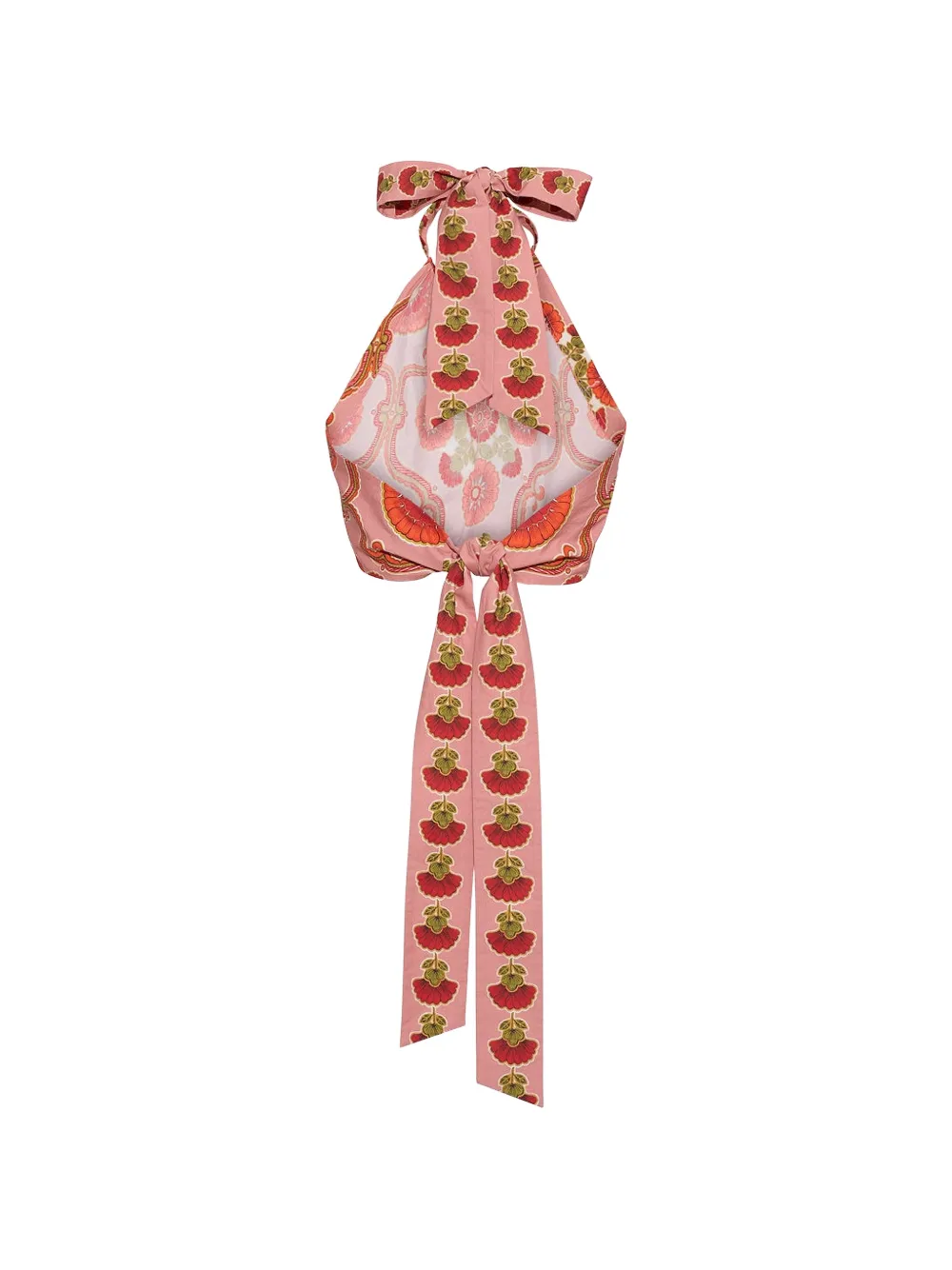 Cara Dahlia top met bloemenprint Roze