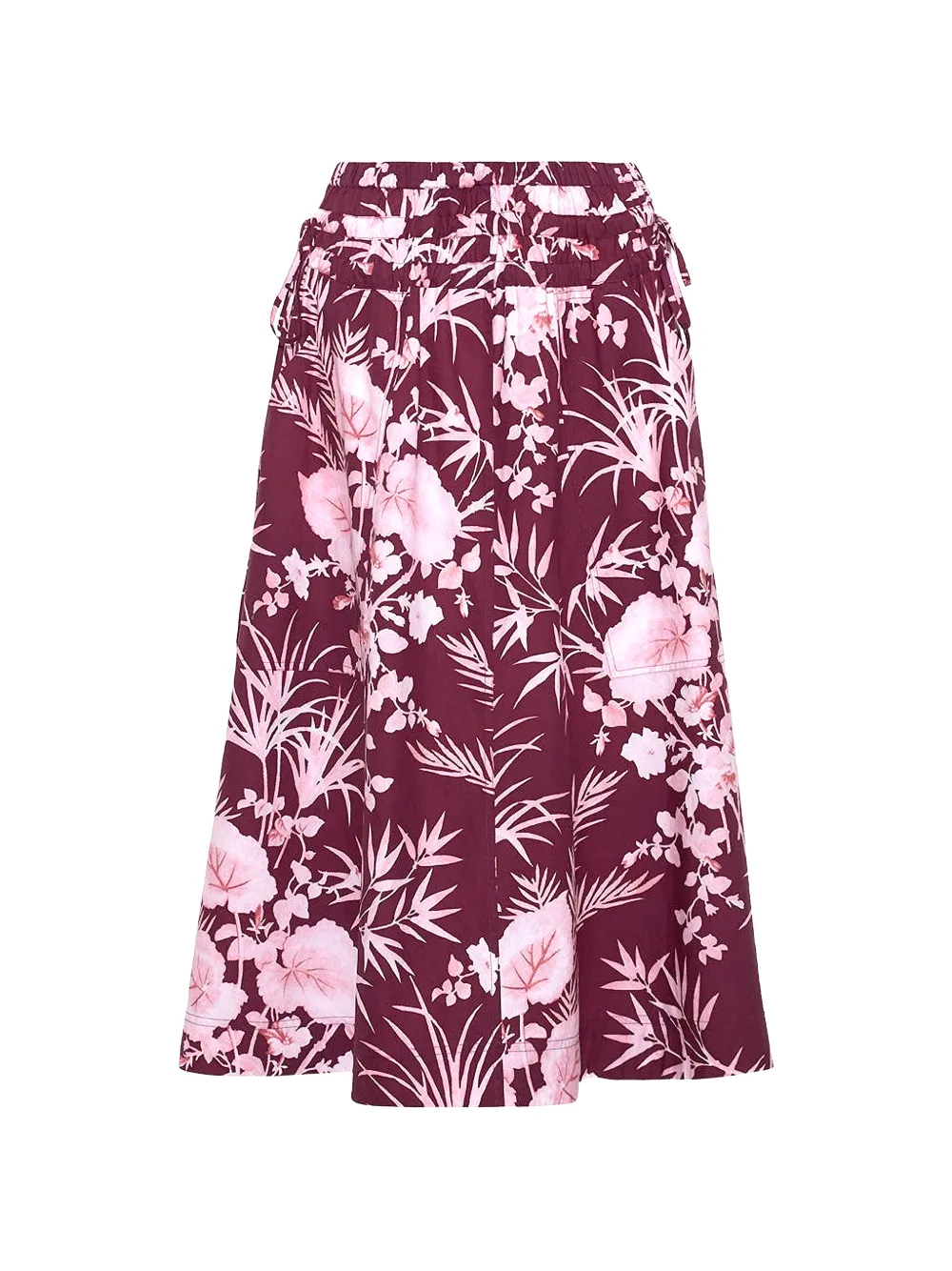Cara Cara floral-print Meret midi skirt - Brown