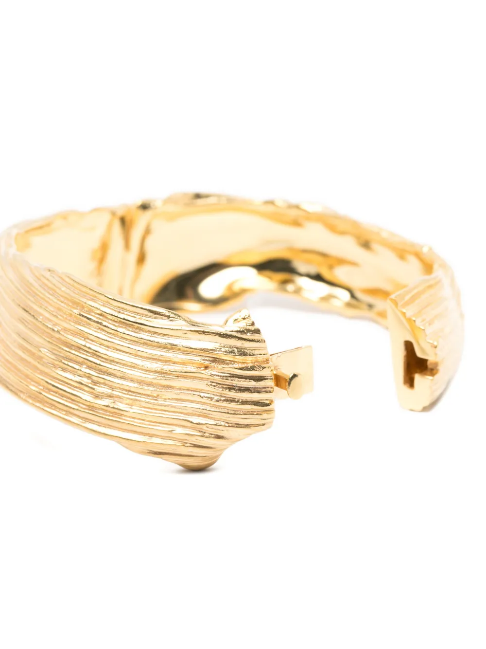 Completedworks Textured-finish Cuff Bracelet in Gold, view 3