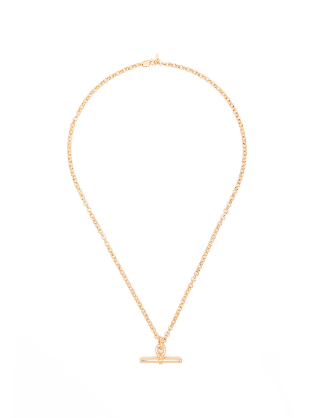 Missoma chunky T-bar necklace - Oro