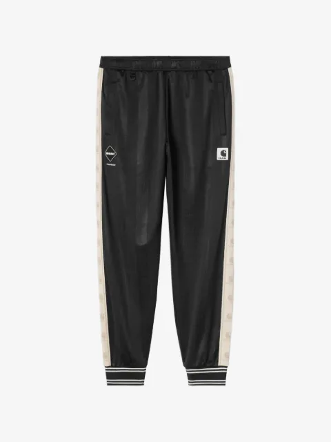 Carhartt WIP logo-stripe ribbed-cuff track pants
