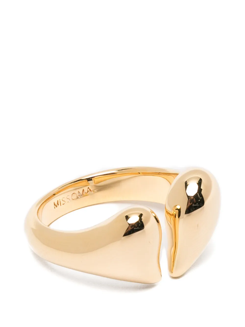 Missoma Molten Heartbreaker ring - Oro